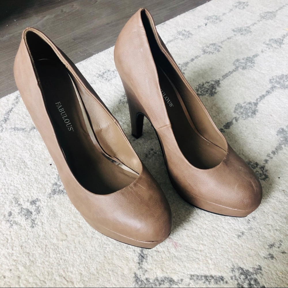 NEVER WORN JustFab Heels